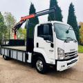 ISUZU F110 210 11 TON DROPSIDE CRANE