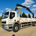 DAF FA LF 55.220 DROPSIDE CRANE