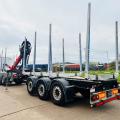 SCANIA R410 6X2 DRAWBAR TIMBER TRUCK