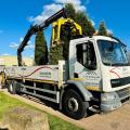 DAF FA LF 55.220 DROPSIDE CRANE