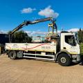 DAF FA LF 55.220 DROPSIDE CRANE