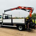 ISUZU F110 210 11 TON DROPSIDE CRANE