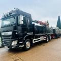 DAF XF 510 6X2 DRAWBAR CRANE