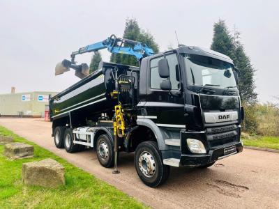 DAF CF 410 8X4 TIPPER GRAB