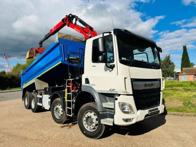 DAF CF 450 8X4 TIPPER GRAB