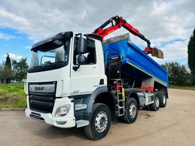 DAF CF 450 8X4 TIPPER GRAB