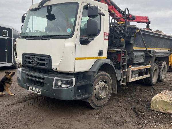 RENAULT C320 6X4 TIPPER GRAB