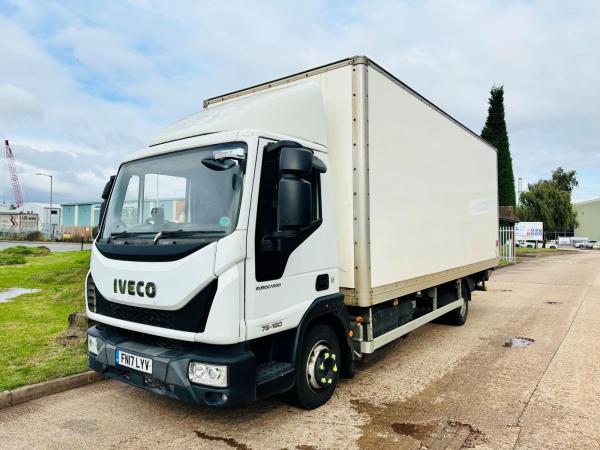 IVECO EUROCARGO 75E16 7.5 TON BOX