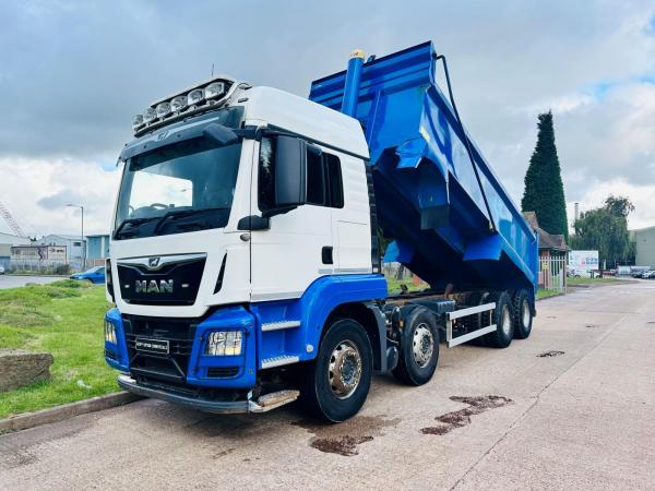 MAN TGS 35.420 8X4 STEEL TIPPER