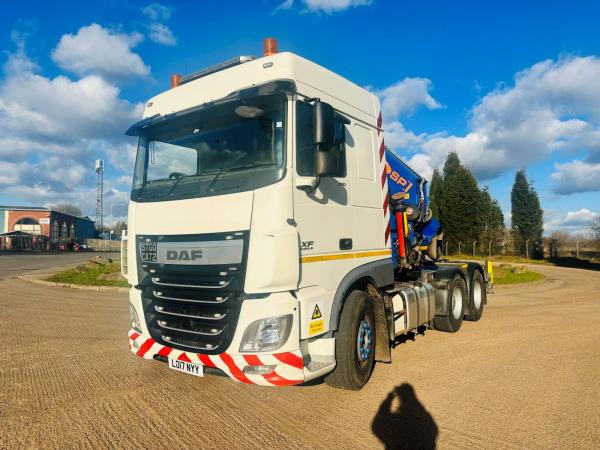 DAF XF 510 6 WHEEL UNIT PM CRANE