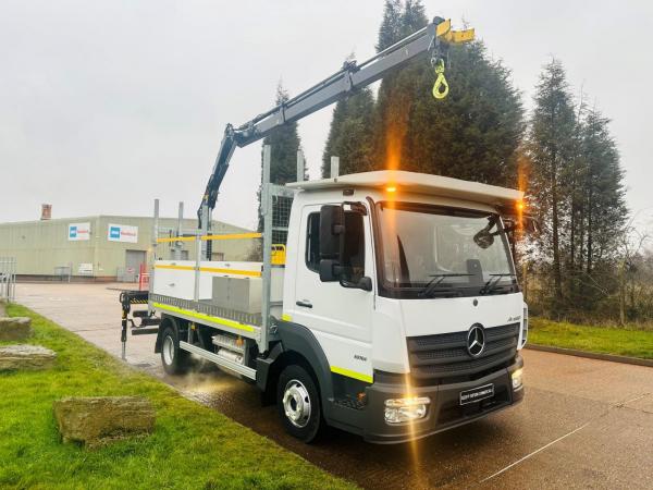 MERCEDES-BENZ ATEGO 816 CRANE POLE CARRIER