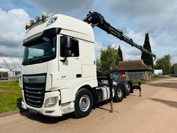 DAF XF 480 6X2 UNIT HIAB XS377 CRANE