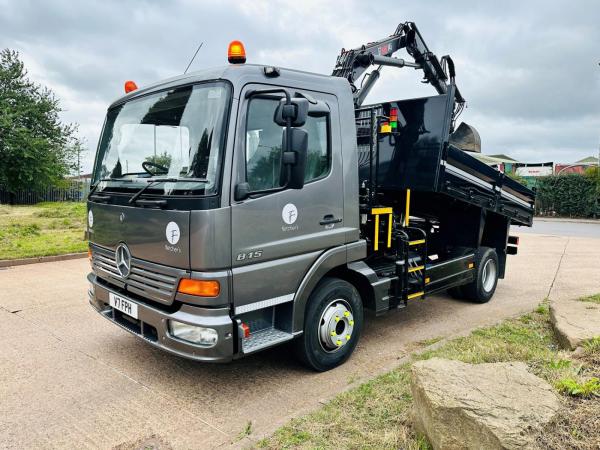 MERCEDES-BENZ ATEGO 815 TIPPER GRAB